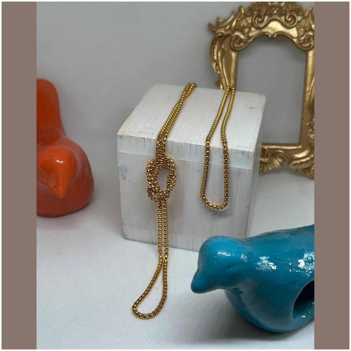 Anne Gold Plated Necklace - Penelope Made This 