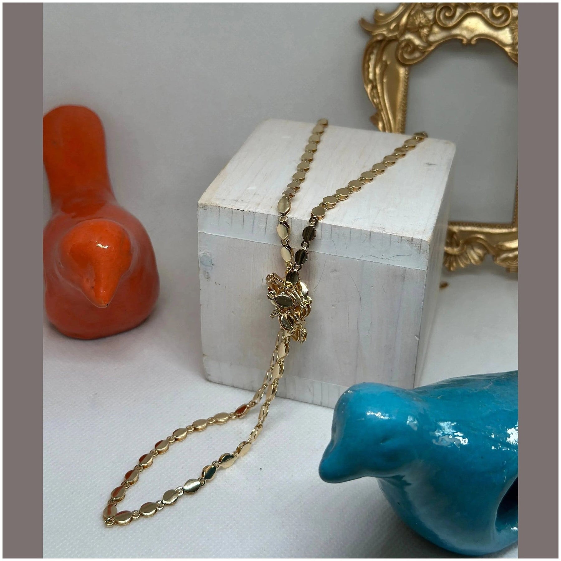 Anne Gold Plated Necklace - Penelope Made This 