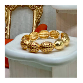 Anne 22K Cuff Bracelets | Gold Plated - Penelope Made This 