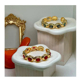 Anne 22K Cuff Bracelets | Gold Plated - Penelope Made This 