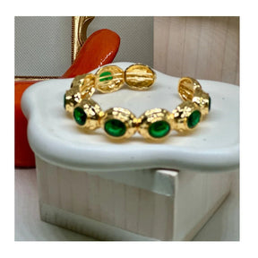 Anne 22K Cuff Bracelets | Gold Plated - Penelope Made This 