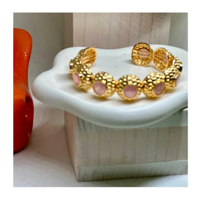 Anne 22K Cuff Bracelets | Gold Plated - Penelope Made This 