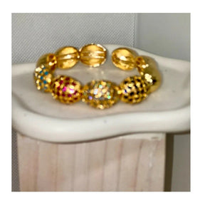 Anne 22K Cuff Bracelets | Gold Plated - Penelope Made This 