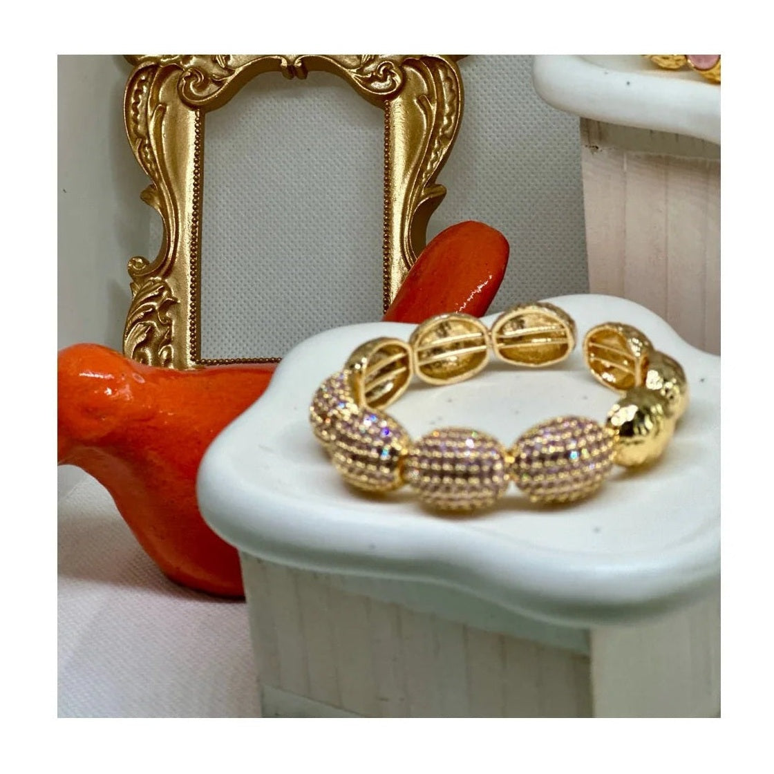 Anne 22K Cuff Bracelets | Gold Plated - Penelope Made This 