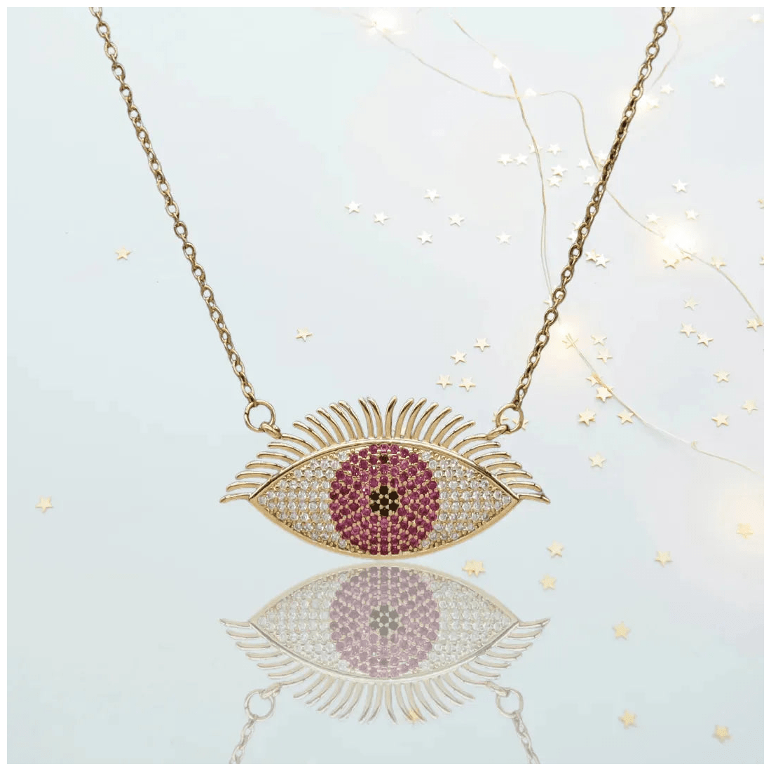 Cleo Cubic Zirconia Necklace - Penelope Made This 