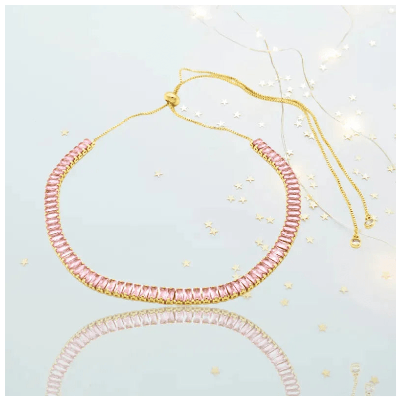 Cleo Cubic Zirconia Necklace - Penelope Made This 