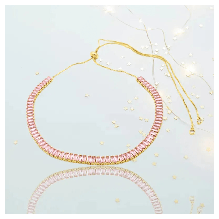 Cleo Cubic Zirconia Necklace - Penelope Made This 