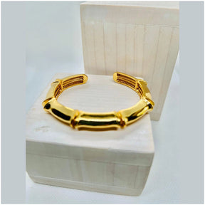 Anne Enamel Cuff Bracelets | Gold Plated - Penelope Made This 
