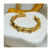 Anne Bejeweled Enamel Cuff Bracelets | Gold Plated - Penelope Made This 