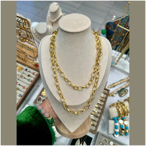 Anne Long Gold Plated Necklace - Penelope Made This 