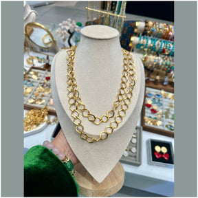 Anne Long Gold Plated Necklace - Penelope Made This 