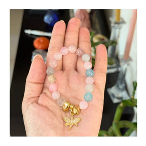 Astrea Rose Quartz Bracelet - Penelope Made This 