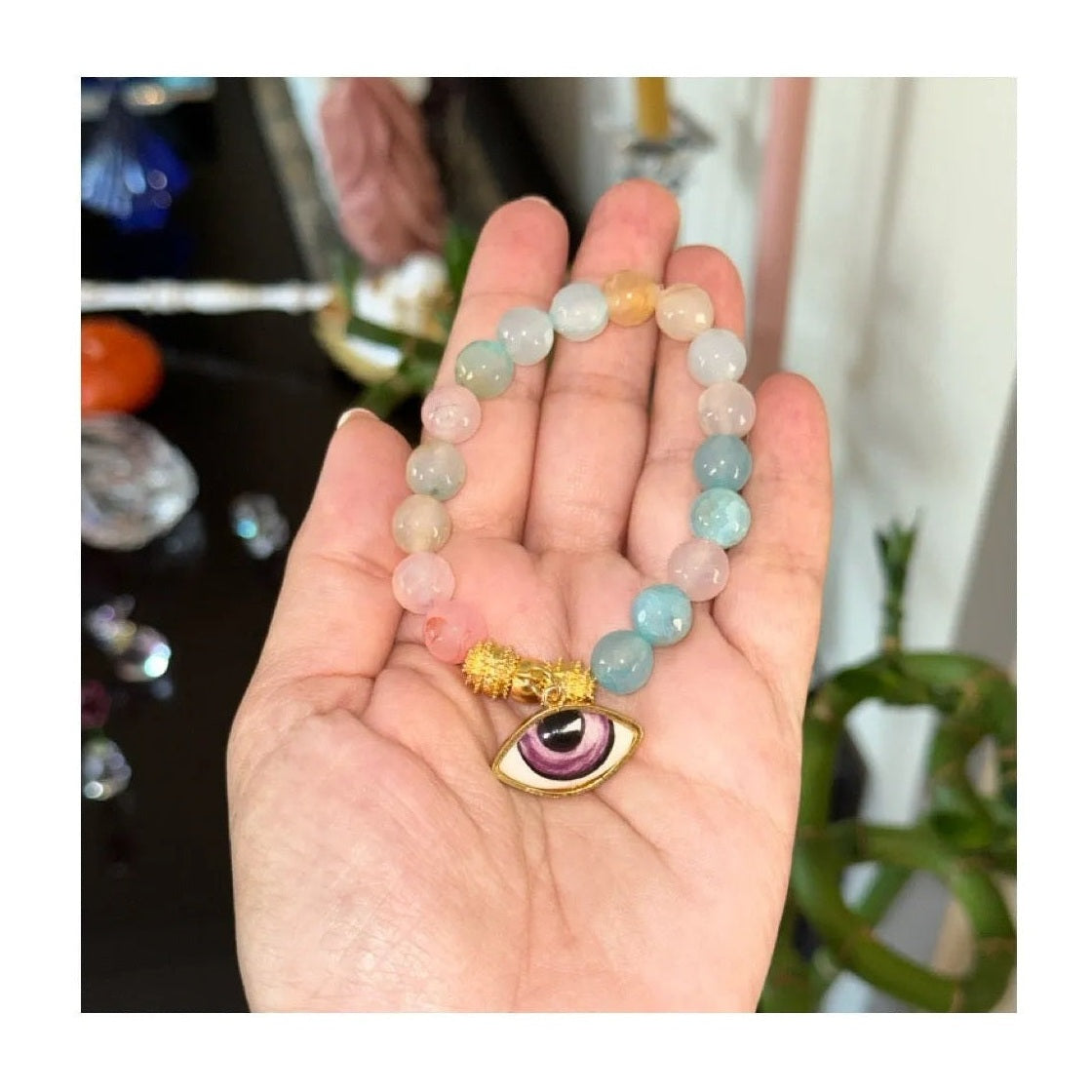 Astrea Rose Quartz Bracelet - Penelope Made This 