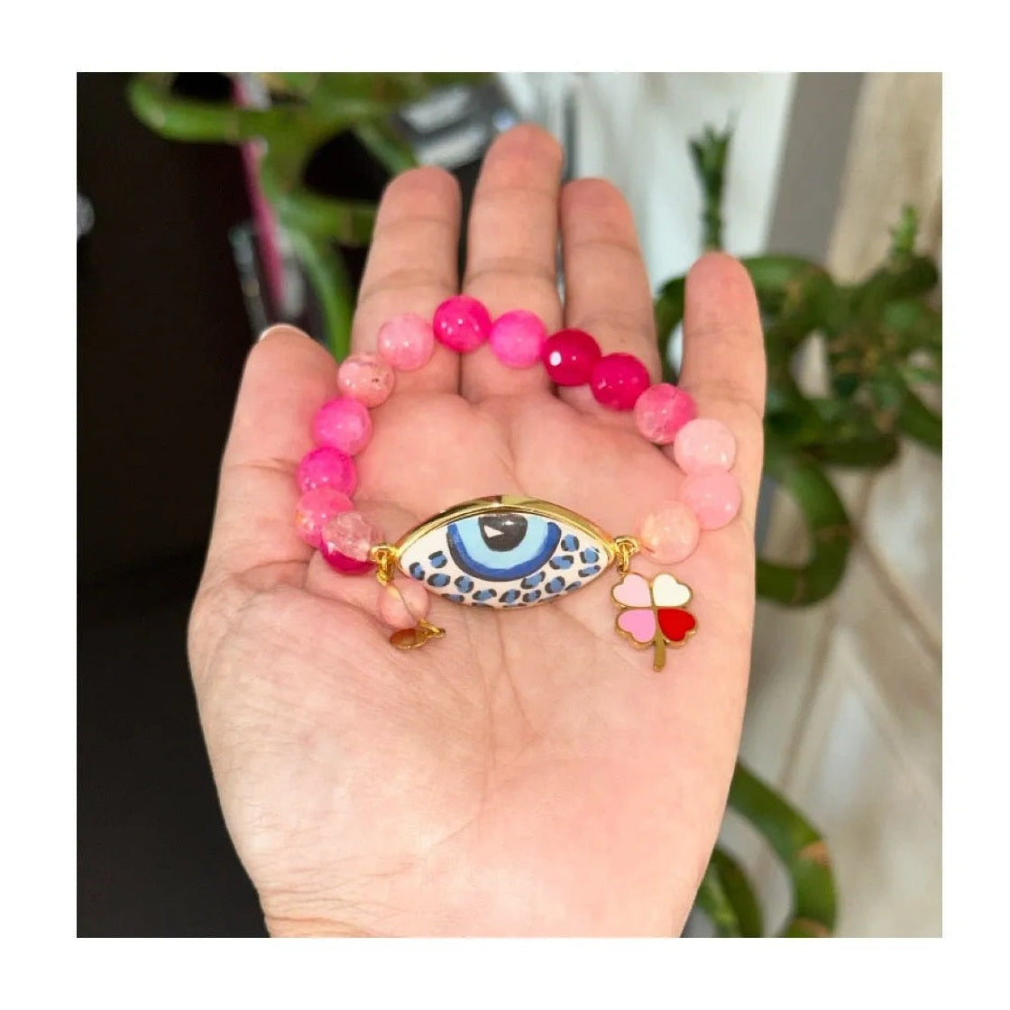 Astrea Rose Quartz Bracelet - Penelope Made This 