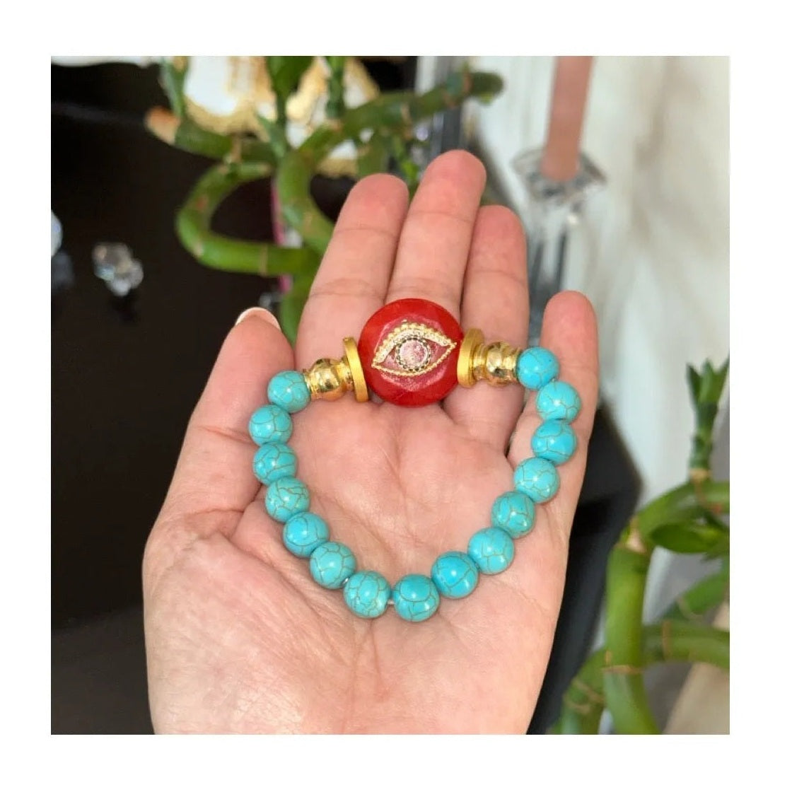 Astrea Turquoise Bracelet - Penelope Made This 