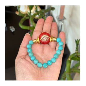 Astrea Turquoise Bracelet - Penelope Made This 