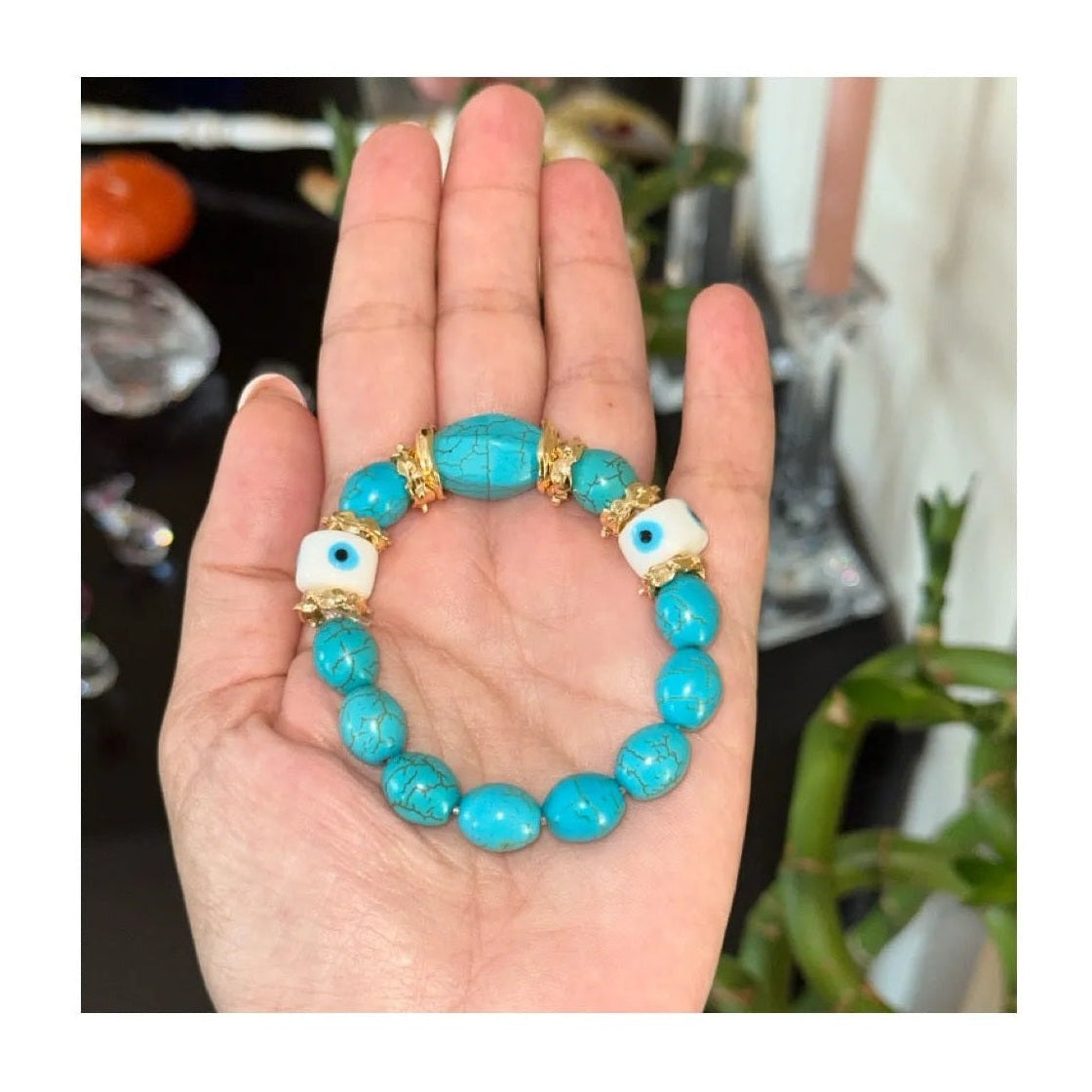 Astrea Turquoise Bracelet - Penelope Made This 