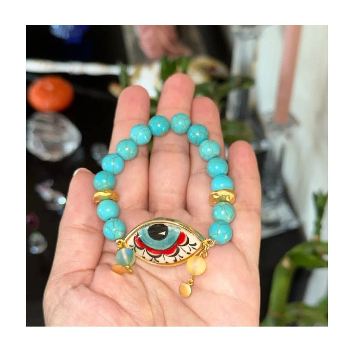 Astrea Turquoise Bracelet - Penelope Made This 
