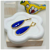 Beatrice TearDrop Crystal Earrings - Penelope Made This 