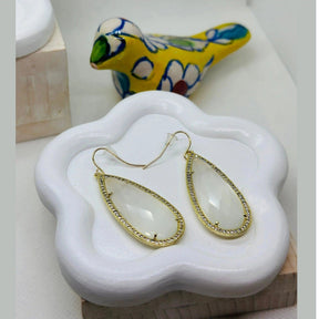 Beatrice XL Teardrop Crystal Earrings - Penelope Made This 