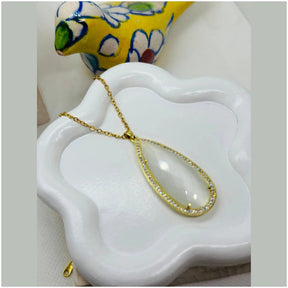 Beatrice XL Teardrop Pendant - Penelope Made This 