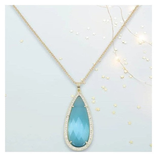 Beatrice XL Teardrop Pendant - Penelope Made This 