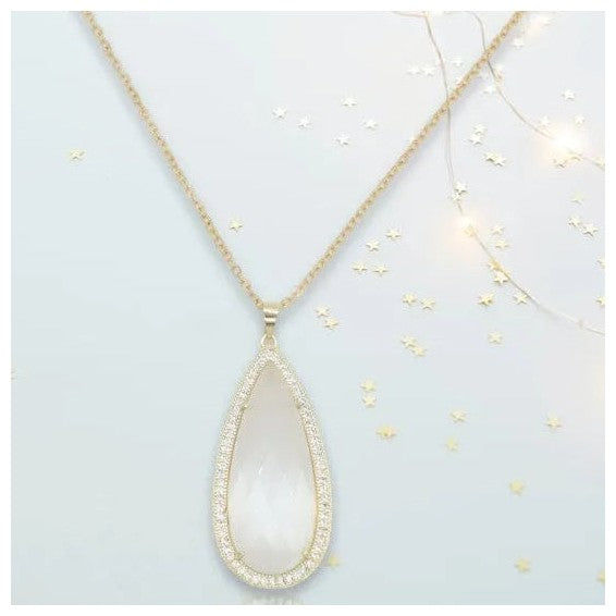 Beatrice XL Teardrop Pendant - Penelope Made This 