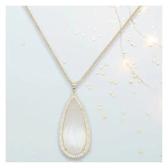 Beatrice XL Teardrop Pendant - Penelope Made This 