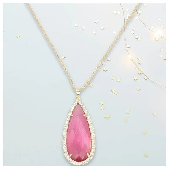 Beatrice XL Teardrop Pendant - Penelope Made This 