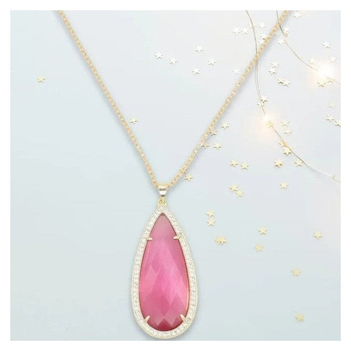 Beatrice XL Teardrop Pendant - Penelope Made This 
