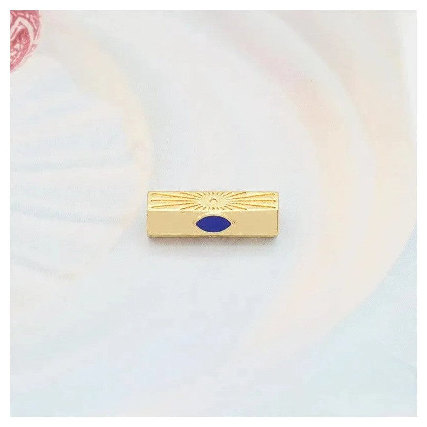 Briana Gold Plated Hexagone Charm - Penelope Made This 
