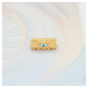 Briana Gold Plated Hexagone Charm - Penelope Made This 
