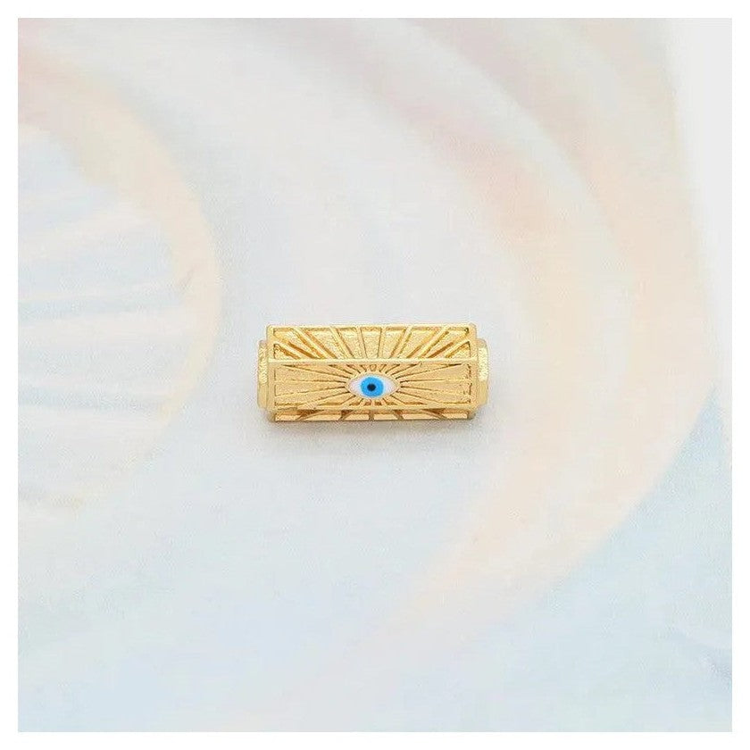 Briana Gold Plated Hexagone Charm - Penelope Made This 