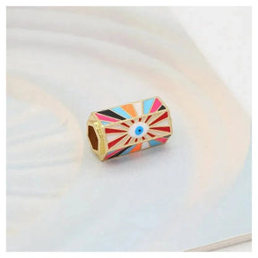 Briana Gold Plated Hexagone Charm - Penelope Made This 