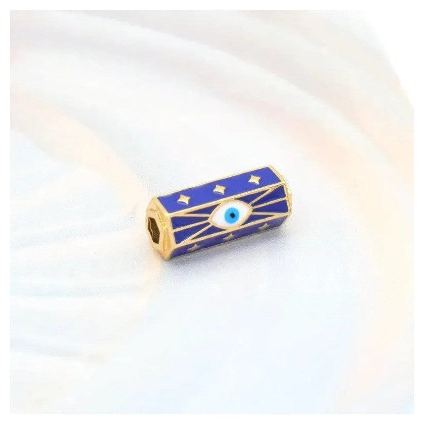 Briana Gold Plated Hexagone Charm - Penelope Made This 