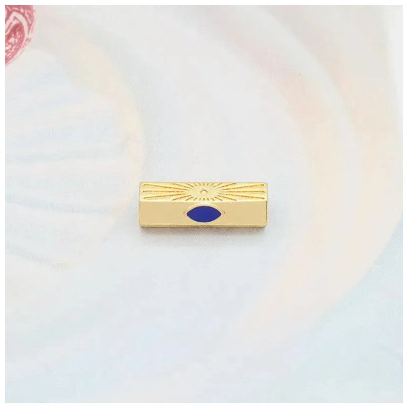 Briana Gold Plated Hexagone Charm - Penelope Made This 