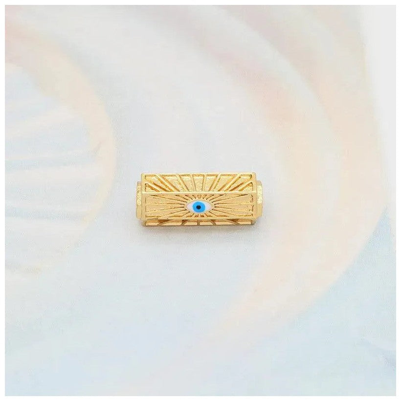 Briana Gold Plated Hexagone Charm - Penelope Made This 