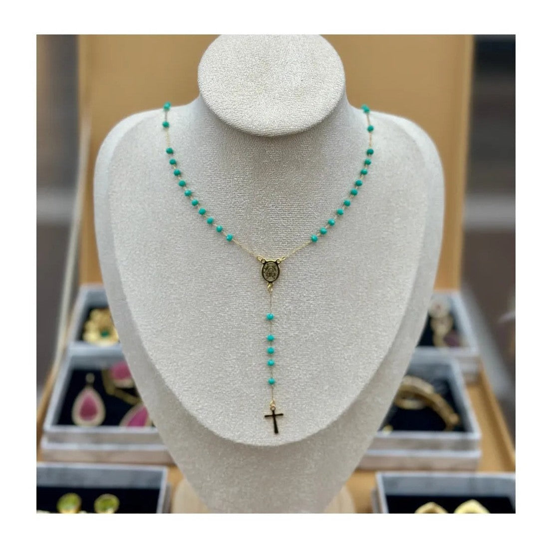 Cilia Crystal Rosary - Penelope Made This 