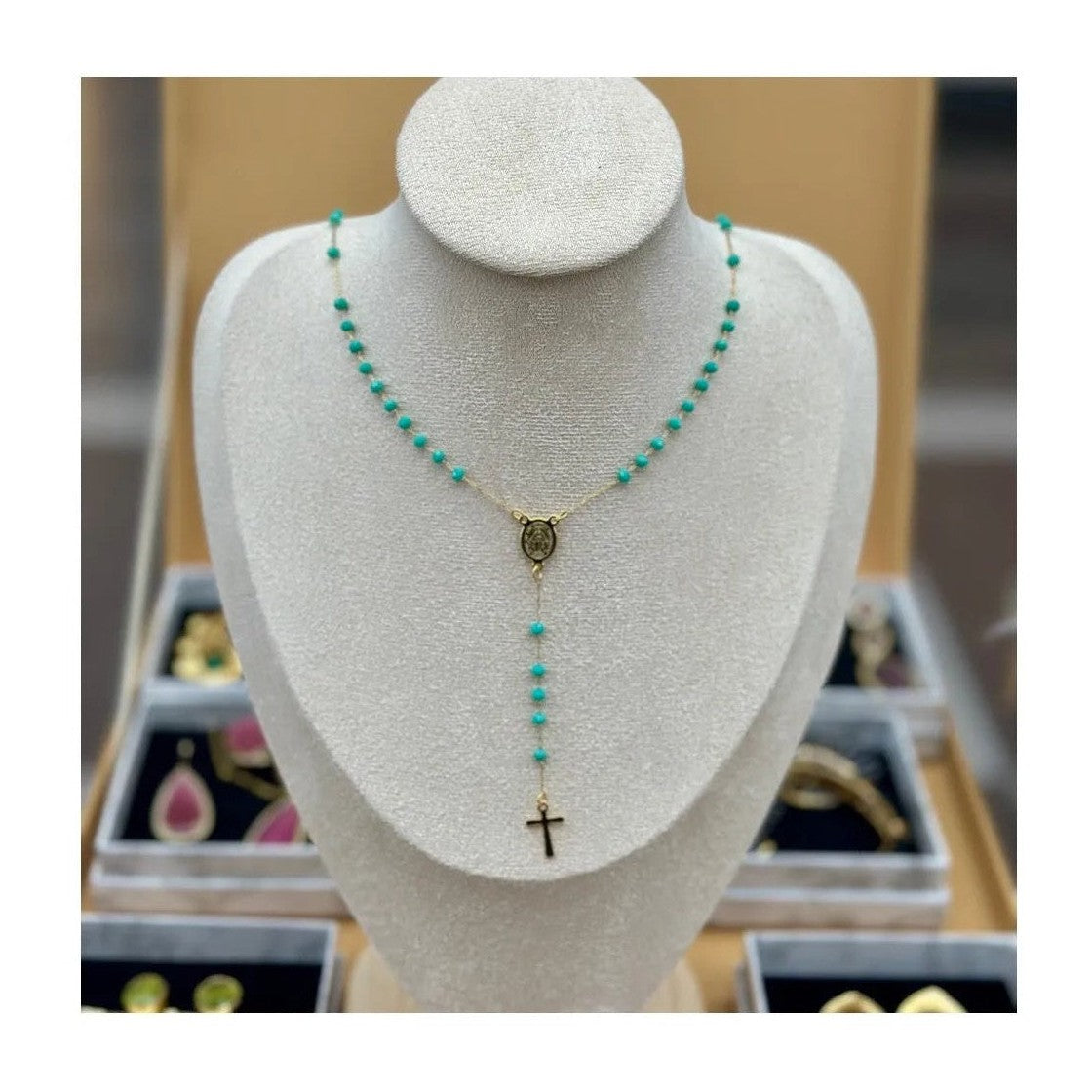 Cilia Crystal Rosary - Penelope Made This 