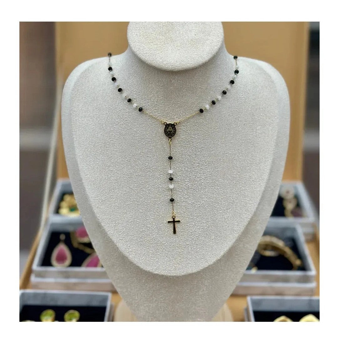 Cilia Crystal Rosary - Penelope Made This 