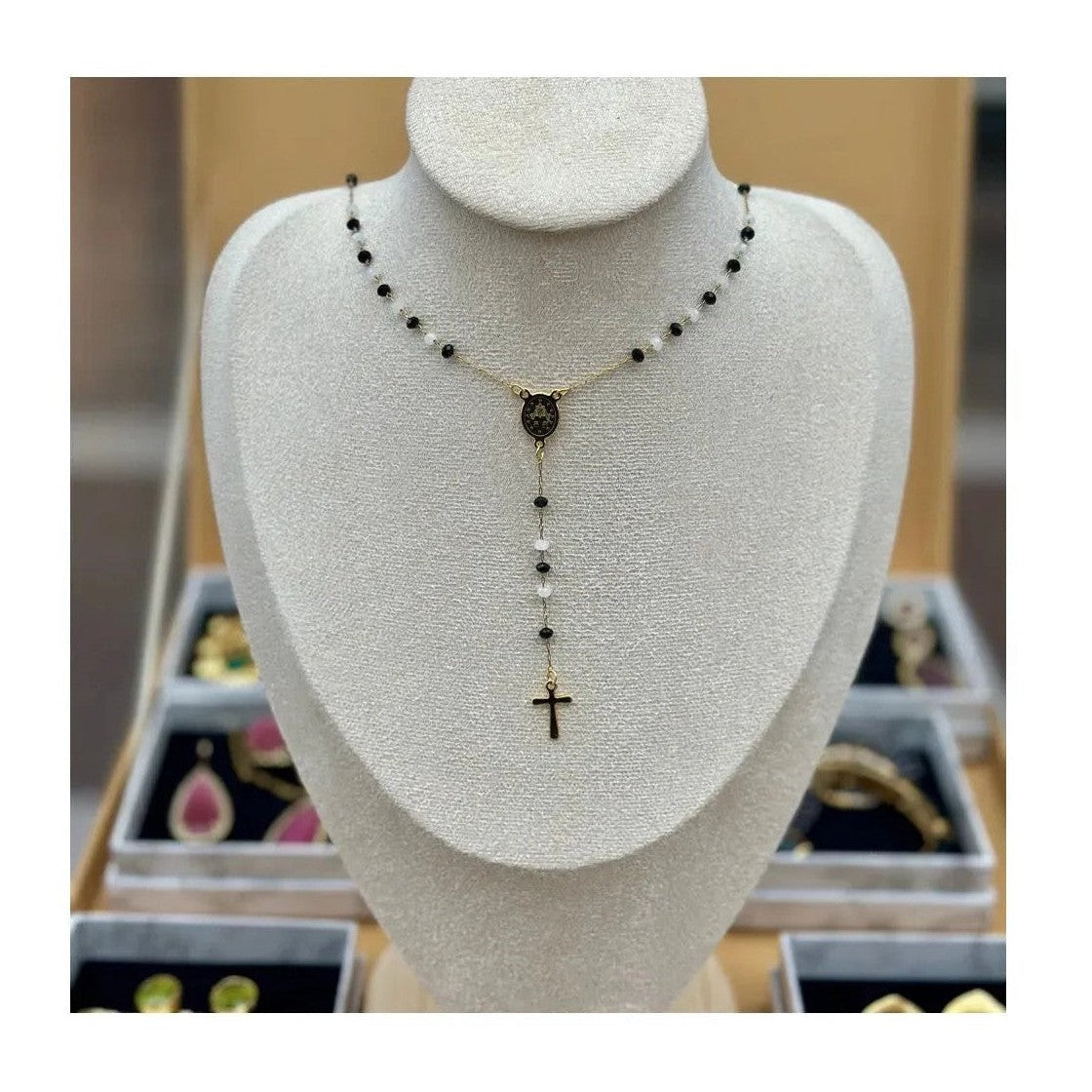 Cilia Crystal Rosary - Penelope Made This 
