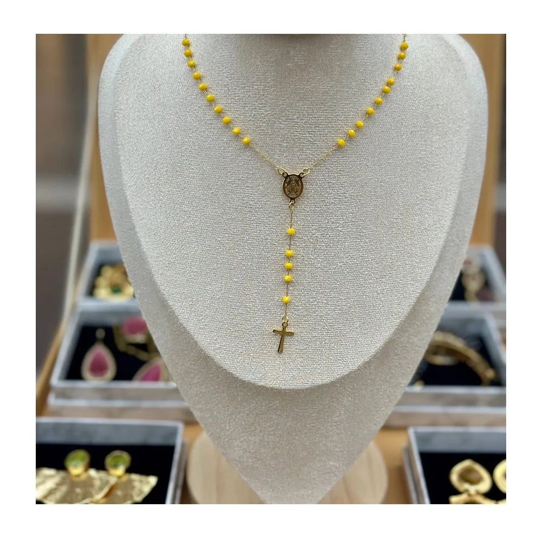 Cilia Crystal Rosary - Penelope Made This 