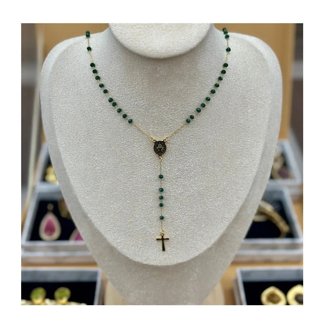 Cilia Crystal Rosary - Penelope Made This 