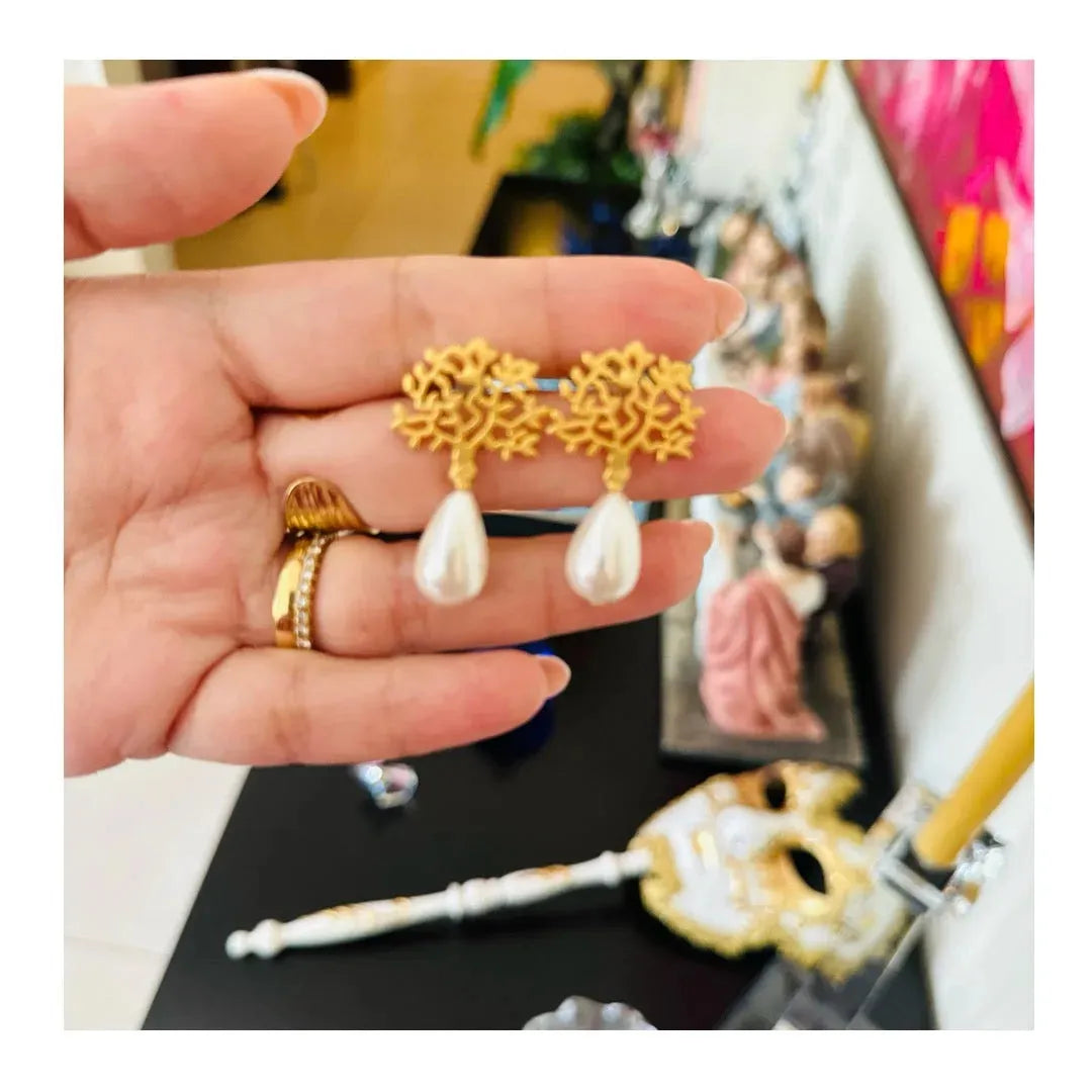 Zoya Gold Plated Earrings