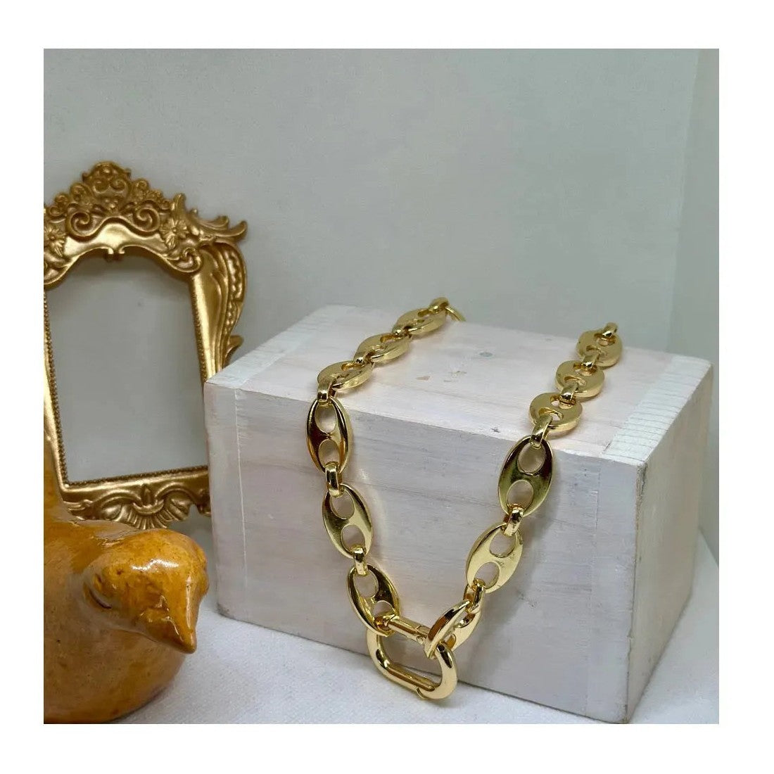 Daphne Mono Charm Necklace - Penelope Made This 