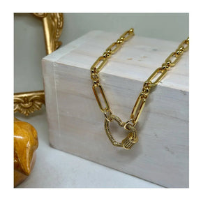 Daphne Mono Charm Necklace - Penelope Made This 