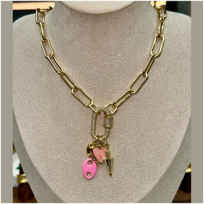 Daphne Trio Charms Necklace - Penelope Made This 