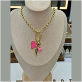 Daphne Trio Charms Necklace - Penelope Made This 