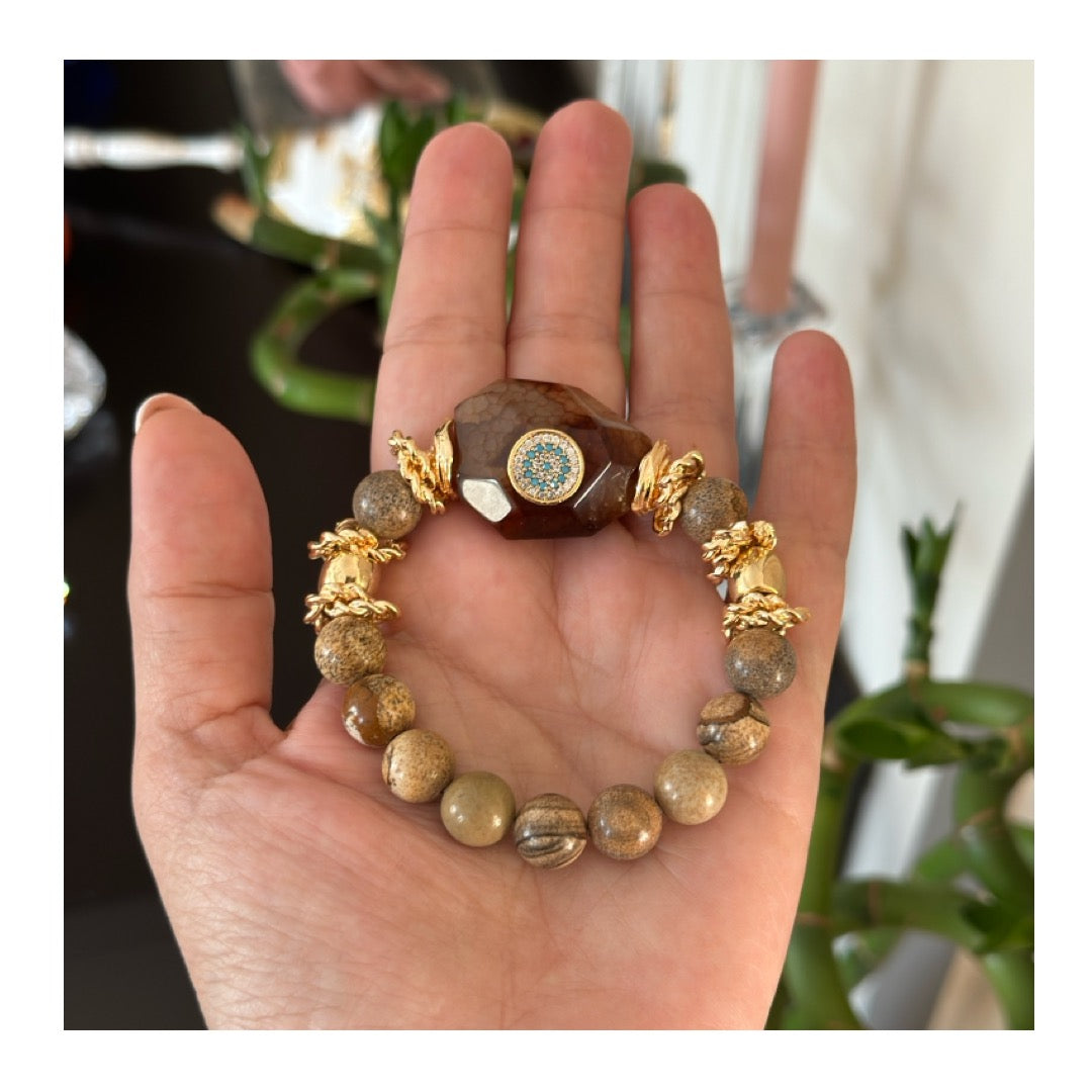 Astrea Tiger Eye Bracelet