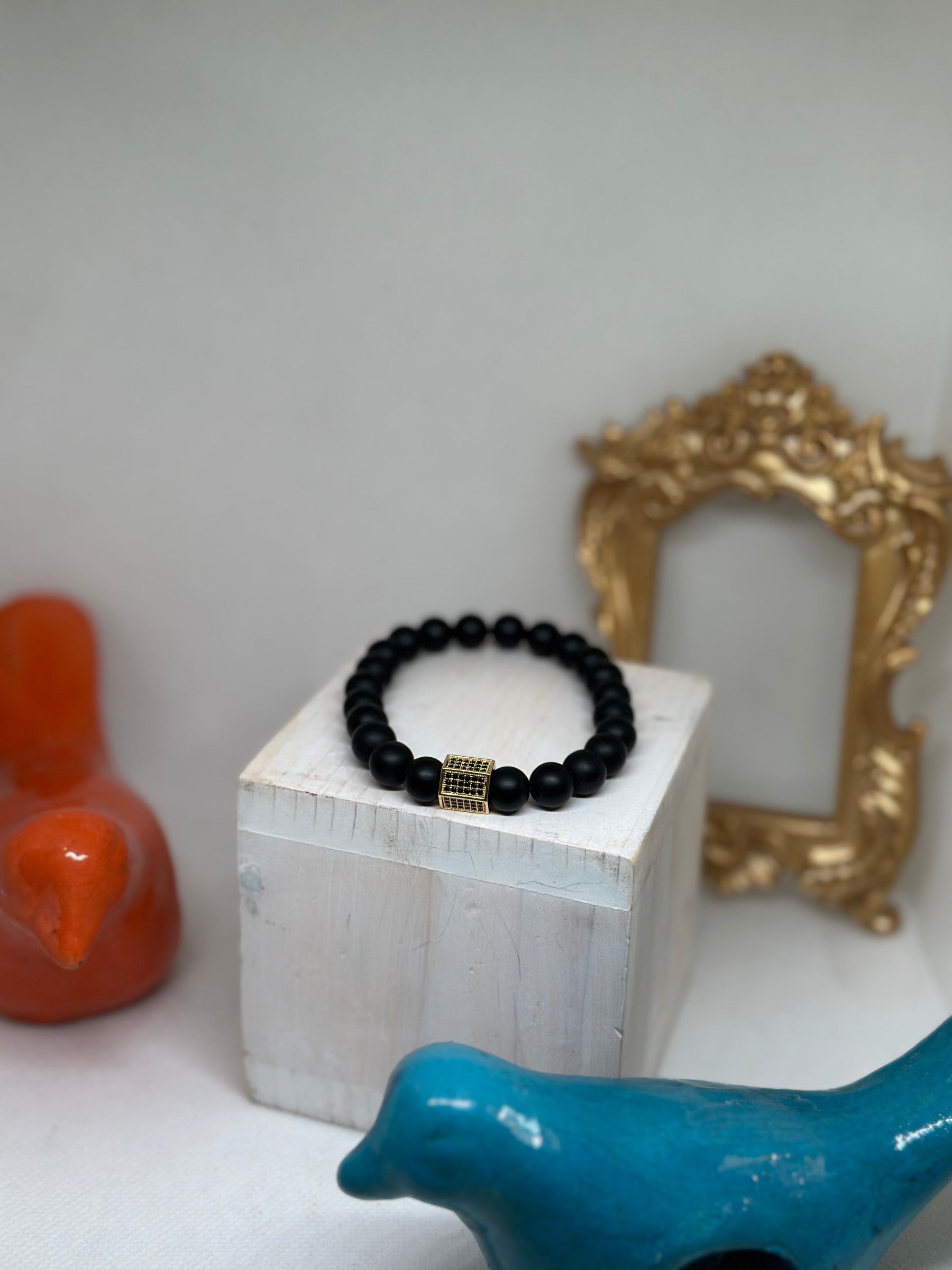 Mathias Onyx Beads Bracelet